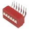 Comutator DIP-SWITCH 6 Secțiuni OFF-ON 25VDC