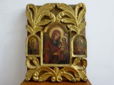 Icoana pictata pe lemn, Maica Domnului cu Pruncul, de Altar, Veche