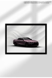 Poster Canvas cu Mașină Sport - Print Digital - 1744 M4 2025 G83 Velvet Front | A4 (21 x 29.7 cm)