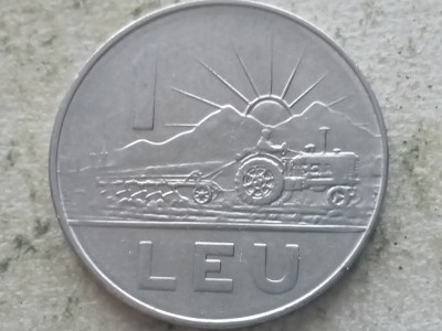 ROMANIA-1 LEU 1966 foto
