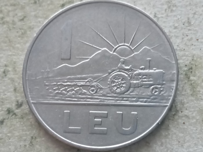 ROMANIA-1 LEU 1966
