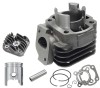 Set cilindru-chiuloasa Aprilia-Yamaha-Minarelli 50cc, 40.00mm, bolt 10mm