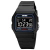 Ceas Digital Barbati SKMEI 2042 , Afisaj LED, Functii Multiple, Design Irregular, Cronometru, Alarma, Rezistent la Apa 5ATM