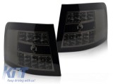 Set de stopuri LED de tuning potrivit pentru Audi A6 C5 break 1997-2004 fumurii, stanga si dreapta Performance AutoTuning