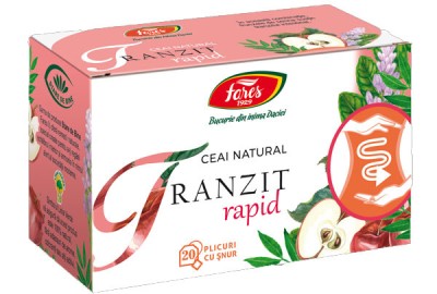 Ceai Tranzit Rapid 20dz Fares foto