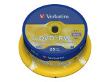 DVD+RW Verbatim 4X 4.7GB set 25 buc