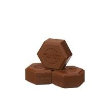 Sapun Vegetal Hexagonal cu Ciocolata si Unt Cacao Apidava 100gr Cod: apc042 foto