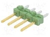 Conector 4 pini, seria AMPMODU MOD II, pas pini 2.54mm, TE Connectivity - 825433-4