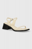 Vagabond Shoemakers sandale de piele INES culoarea bej, 5311-101-02