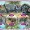 GABON 2020 - Fauna, Bivoli salbatici / set complet colita + bloc