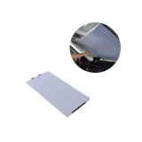 Parasolar Auto Retractabil 70x150 cm, Parbriz/Luneta, Aluminiu, Protectie UV &amp; Caldura, Universal, Carmax