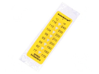Indicator de Temperatură Digital CelsiStrip 15x45mm foto