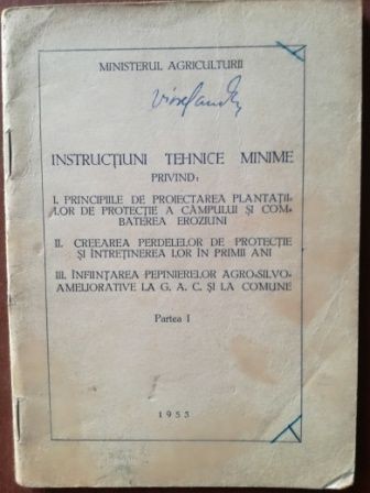 Instructiuni tehnice minime privind principiile de proiectarea plantatiilor partea 1- Ministerul Agriculturii