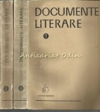 Cumpara ieftin Documente Literare I, II - Editie: Gh. Cardas