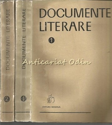 Documente Literare I, II - Editie: Gh. Cardas foto