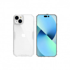 Husa Compatibila cu Apple iPhone 15 Plus - Nillkin Nature TPU Case - Transparent