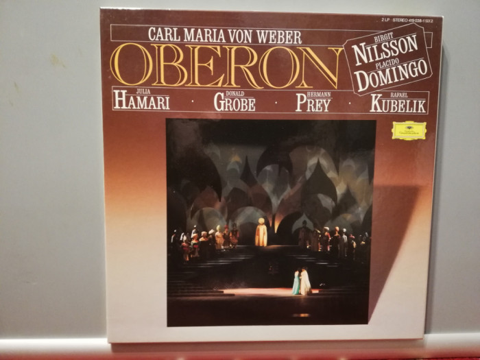 Carl Maria Von Weber - Oberon &ndash; 2LP Deluxe Box Set (1971/EMI/RFG) - Vinil/NM+