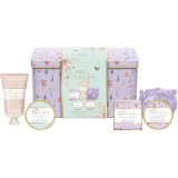 Baylis &amp; Harding Royale Garden Lavender &amp; Rose Hip Tea set cadou cutie de metal