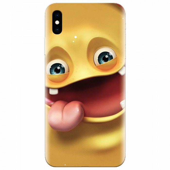 Husa silicon pentru Apple Iphone XS Max, Cute Monster