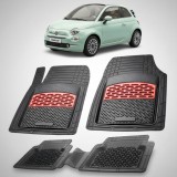 Covorase Fiat 500C (Cabrio) Compatibile 2009-2015 | Red