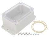Carcasă Universală cu Lame de Fixare 75x105x55mm
