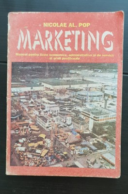 Marketing. Manual - Nicolae Al. Pop foto