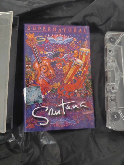 Casetă audio SANTANA-SUPRANATURAL-1999 Arista Records ,Caseta audio vintage Clasic Rock