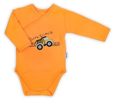 Body cu maneca lunga (181098) Colectia &amp;quot;Big Trucks&amp;quot; 2021 Galben Marimea 56 foto