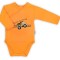 Body cu maneca lunga (181098) Colectia &quot;Big Trucks&quot; 2021 Galben Marimea 56