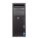 Unitate PC Refurbished, HP Z420 WORKSTATION TOWER, Procesor XEON E5 1620 V2, Memorie RAM 8 GB, SSD 256 GB NOU, Placa video Nvidia Quadro FX 1800, DVD-