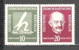D.D.R.1958 100 ani nastere M.Planck-fizician PREMIUL NOBEL SD.91