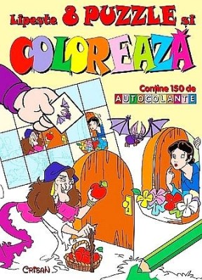 Albă ca Zăpada (Lipește și colorează). Bestseller. Editia a 6-a foto