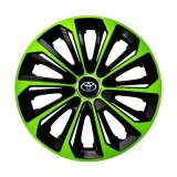 Set 4 capace roti Extra strong green R16 Compatibil Cu Toyota, Autohelix MSA