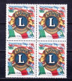TSV$ - 1967 MICHEL 1245 ITALIA BLOC X 4 MNH/** LUX