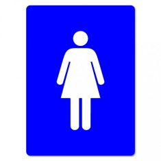 Female Toilet Sign Symbol Only foto
