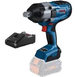 Bosch GDS 18V-1050 H + GAL 18V-40 - Masina de insurubat cu impact fara acumulatori Li-Ion 18 V - Ah patrat 3/4 inch 1050 Nm M10-M24 + Incarcator acumu