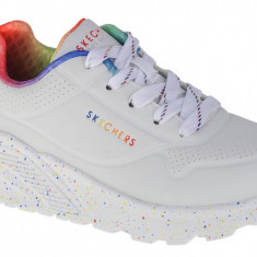 Pantofi pentru adidași Skechers Uno Lite Rainbow Speckle 310456L-WMLT alb