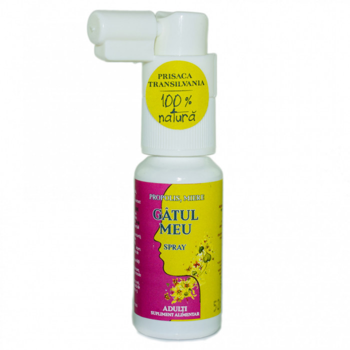 SPRAY DE GAT PENTRU ADULTI 20ml &quot;GATUL MEU&quot; PRISACA TRANSILVANIA