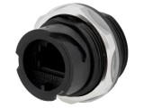 Adaptor Soclu 8P8C IP67 Plastic Cat5e