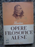OPERE FILOSOFICE ALESE - A . I . HERTEN
