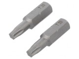 Bit Surubelniță Torx TX20, 25mm, Wiha, Set 2 buc, STANDARD