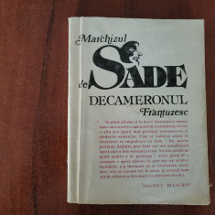 Decameronul frantuzesc de Marchizul de Sade