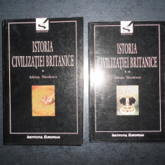 ADRIAN NICOLESCU - ISTORIA CIVILIZATIEI BRITANICE 2 volume