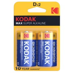 KODAK - MAX ALKALINE BATTERY D LR20 2 UNIT foto