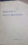 Bibliotca Ion I. C. Bratianu