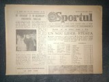 Ziarul Sportul 24 Septembrie 1984 - Rezultate Etapa Divizia A, Steaua - Stare Buna