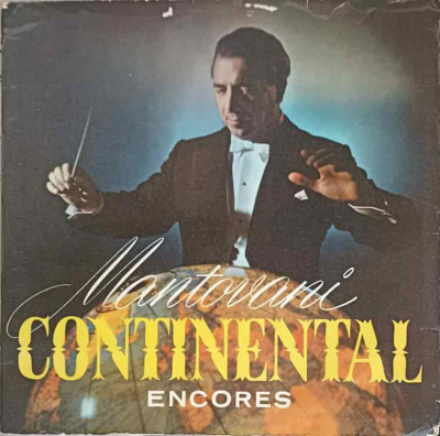 Disc vinil, LP. Mantovani Continental Encores-Mantovani, His Orchestra foto