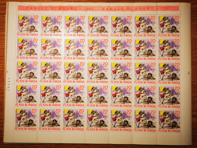 VOC 1965 LP 609, Fabule si basme, coli de 35 serii, MNH foto