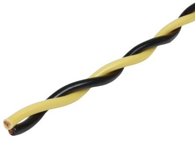 Rola cblu difuzor rasucit 2x 0,75 mm&amp;sup2;x100m Audio System Z-TSC 0.75 BK-YE CarStore Technology foto