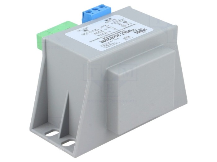 Transformator &icirc;ncapsulat 30VA 12V 2.5A